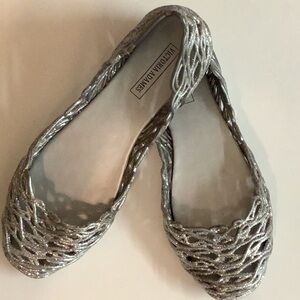 Victoria Adames Size 36:Shimmer Jelly Shoes. New